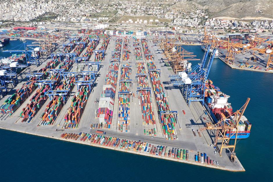 china's cosco investment revives glory days of greek port