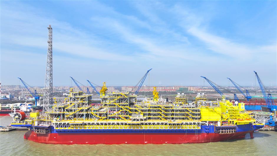 shanghai firm names fpso modified on changxing island