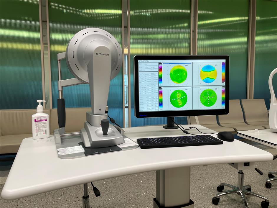 local hospitals adopt new myopic tool introduced at ciie