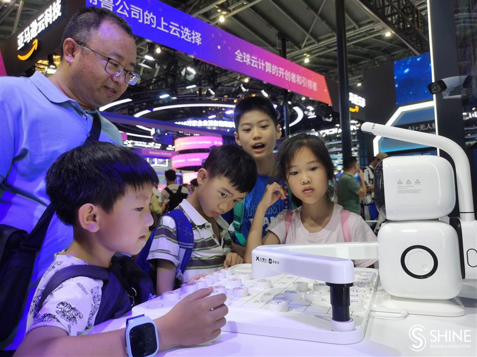 families have fun day out learning about ai