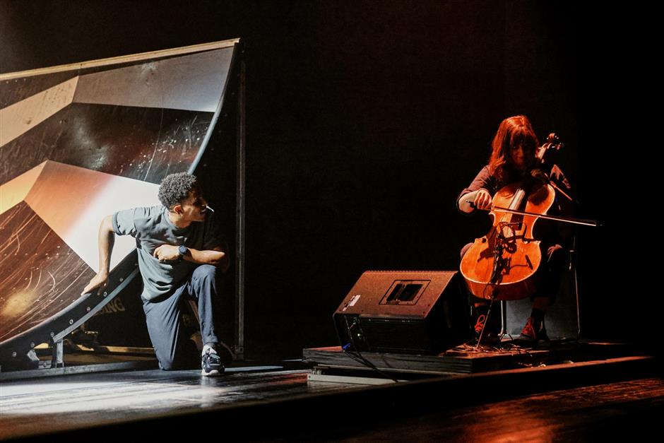 when urban extreme sport meets hip-hop in the theater