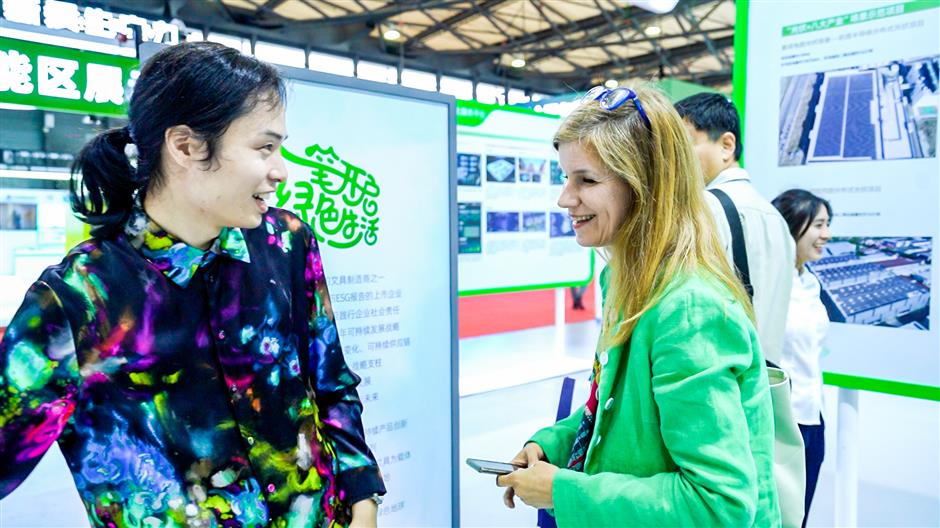 art and technology promote a sustainable future at ongoing expo