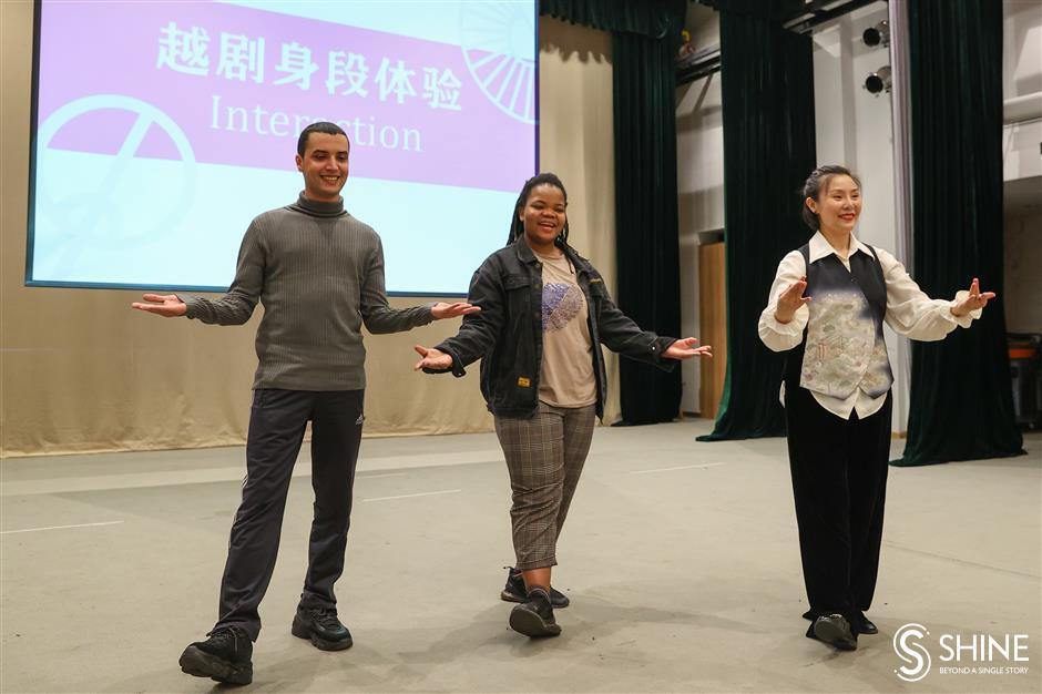 yueju opera comes to life for shanghai expats in city news service workshop