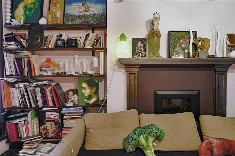 taking pride in a home that is an 'artistic mess'