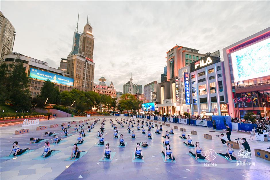 city's nightlife economy stretches to yoga