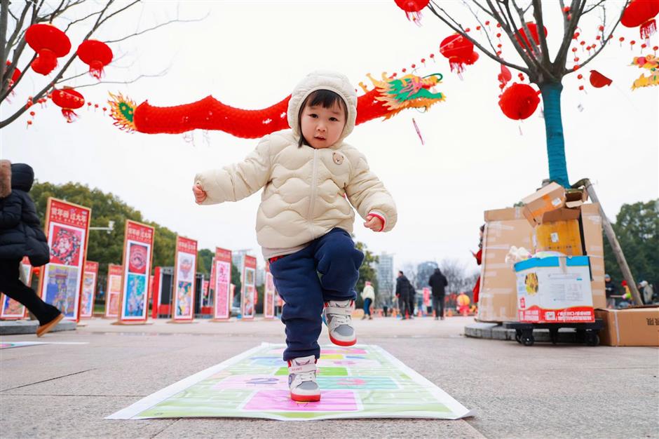 qingpu welcomes chinese new year with gala activities