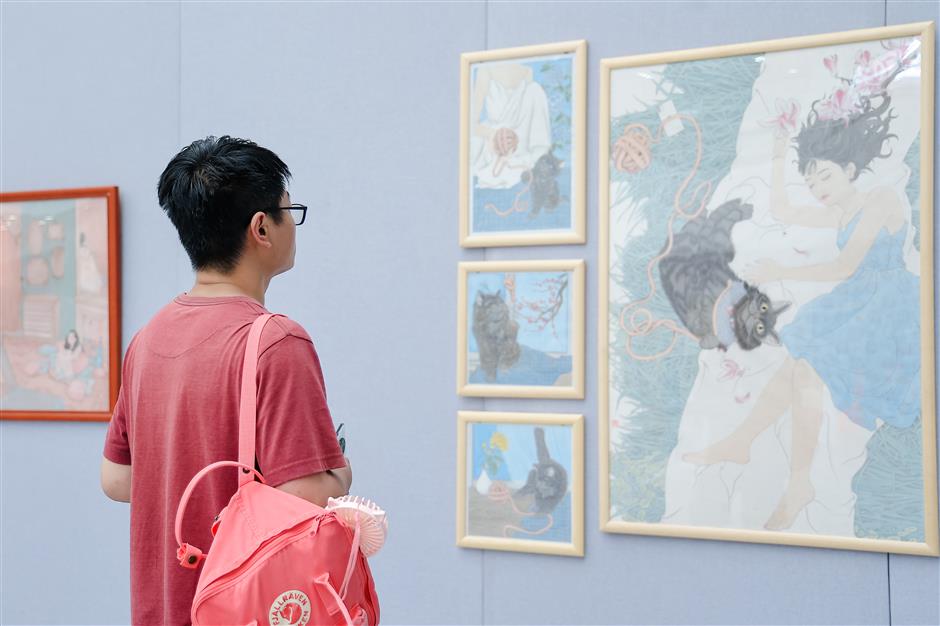 art from yangtze river delta students shines in shanghai competition