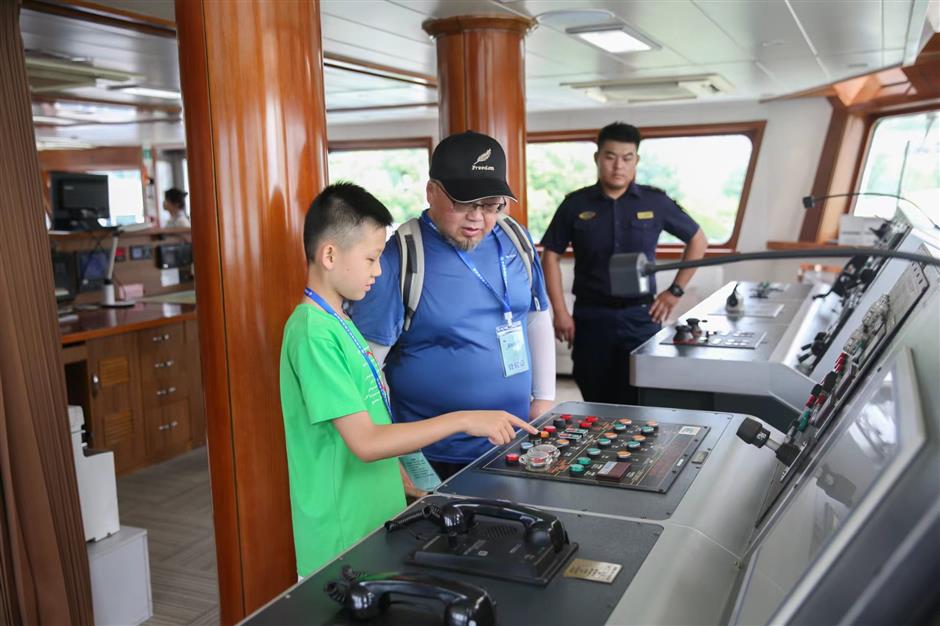 maritime park opens in north bund, hongkou district