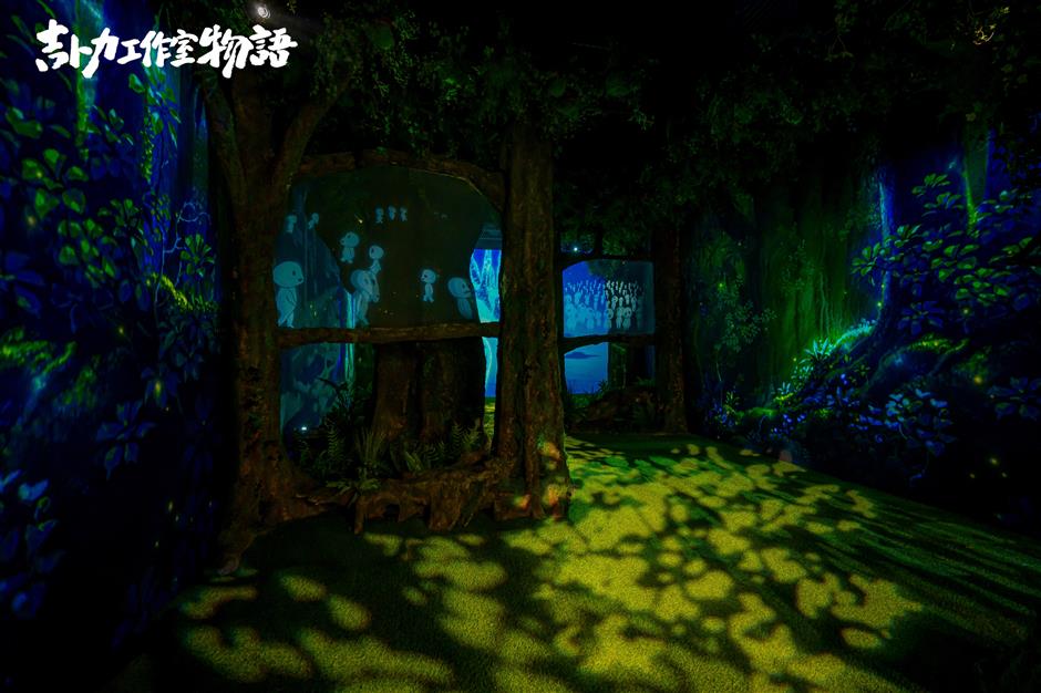 immersive art show takes visitors through world of animations