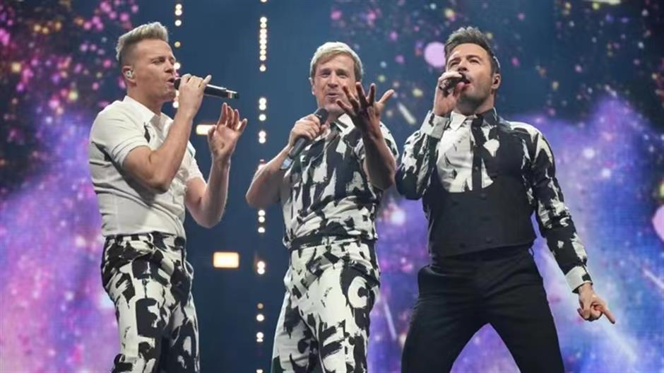 yesterday once more as irish band westlife hosts special concerts for chinese fans