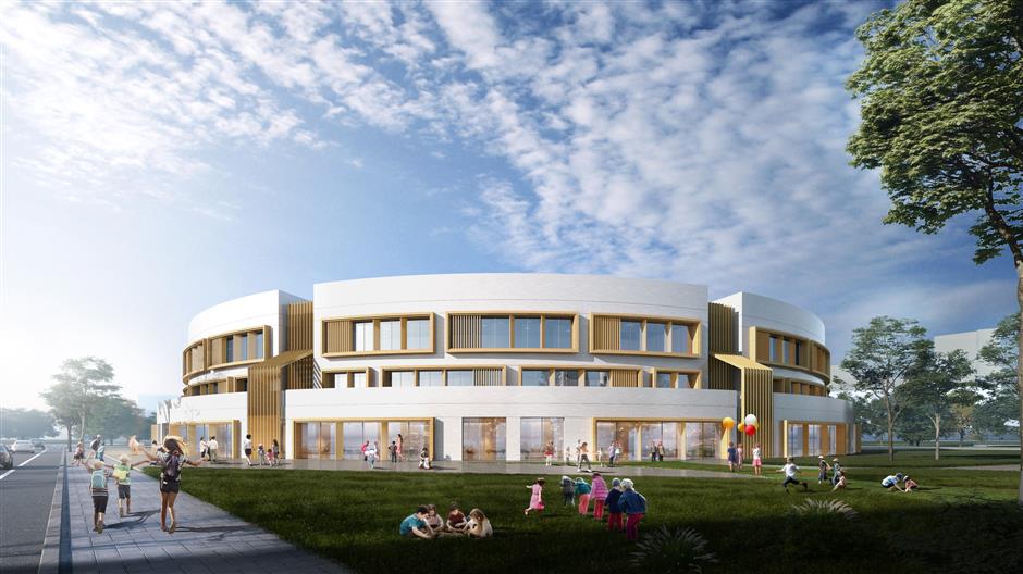 construction completed on largest kindergarten