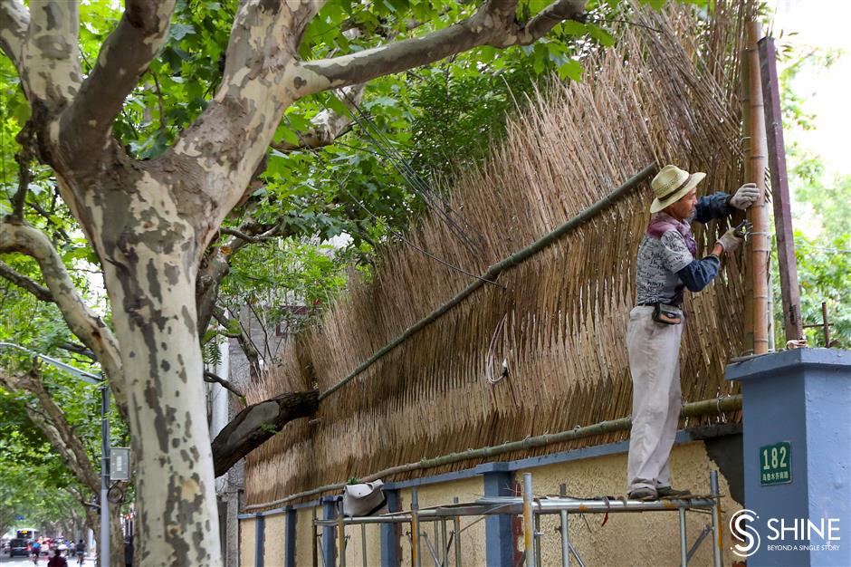 guard rails and fencing invoke city's artistic and cultural character