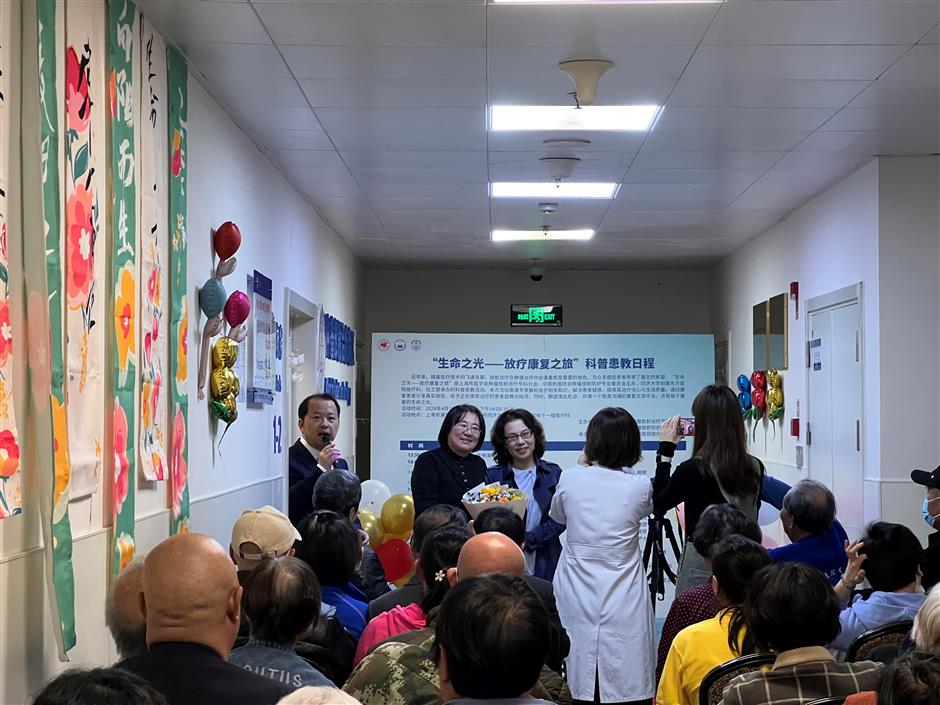 shanghai hospitals launch activities to educate on cancer