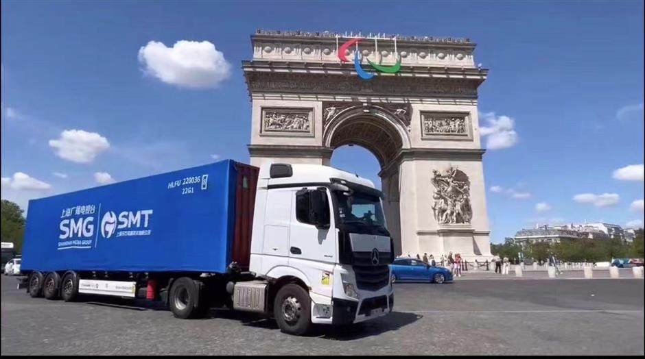 cutting-edge technologies applied in live broadcast of paris olympics