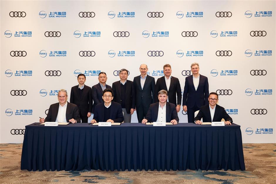 new platform launched by audi and saic for further electrification