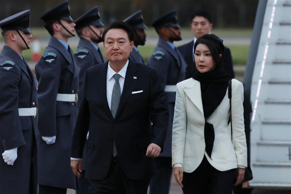 south korea's first lady grilled over dior bag, stock manipulation