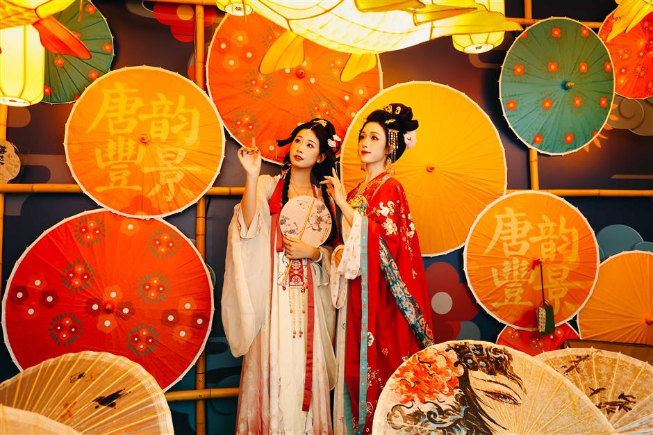 tang-style fair opens to celebrate qixi festival