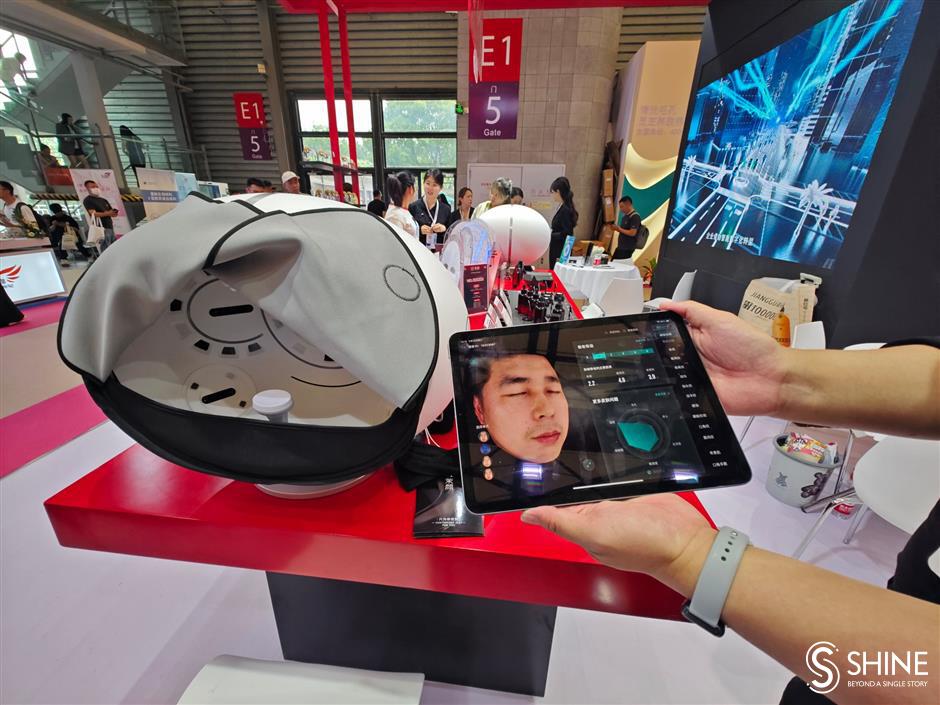 ai makes beauty bespoke at china beauty expo