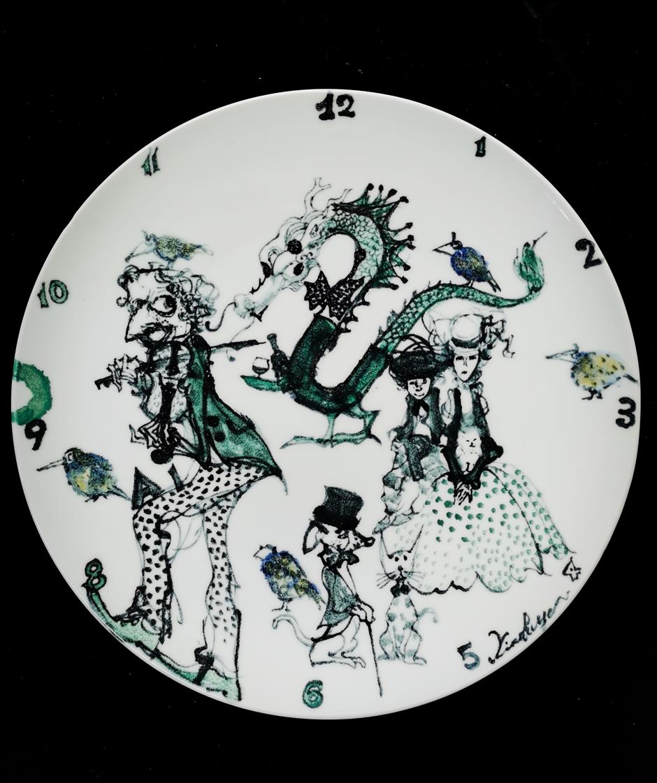 porcelain artworks celebrate the year of the dragon