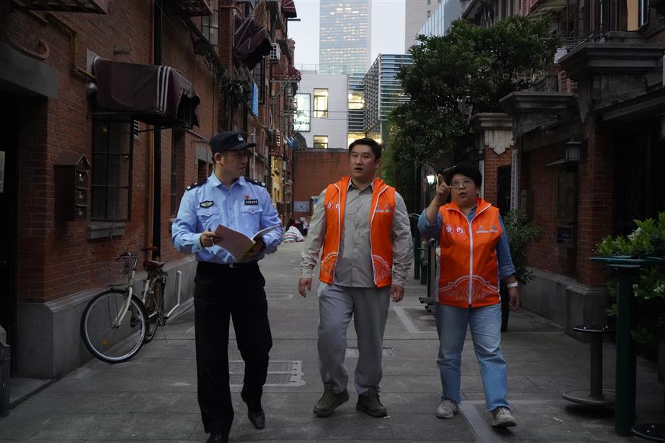 jing'an police act to curb fengshengli nuisance