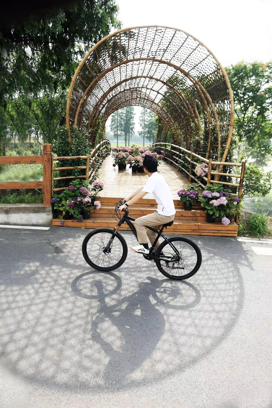 festival freeze frame: idyllic shanghai village comes into focus