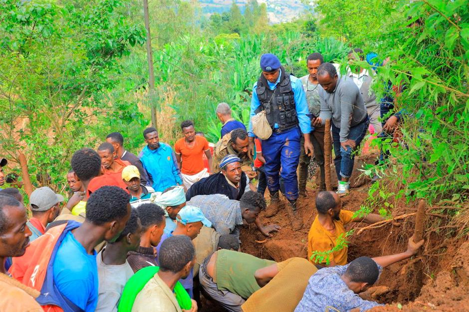 death toll of ethiopia's landslides could reach 500, warns un