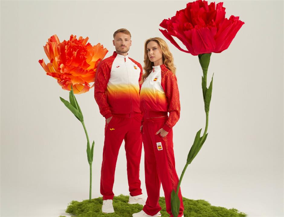 olympic athletes strut their stuff in new outfits