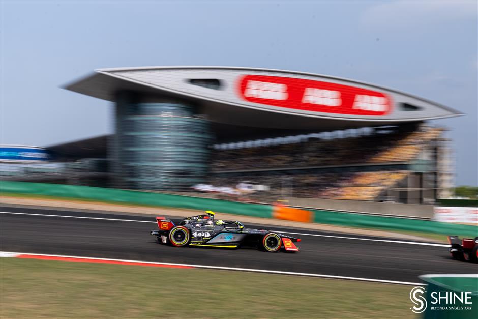 evans, da costa take honors at inaugural formula e shanghai e-prix