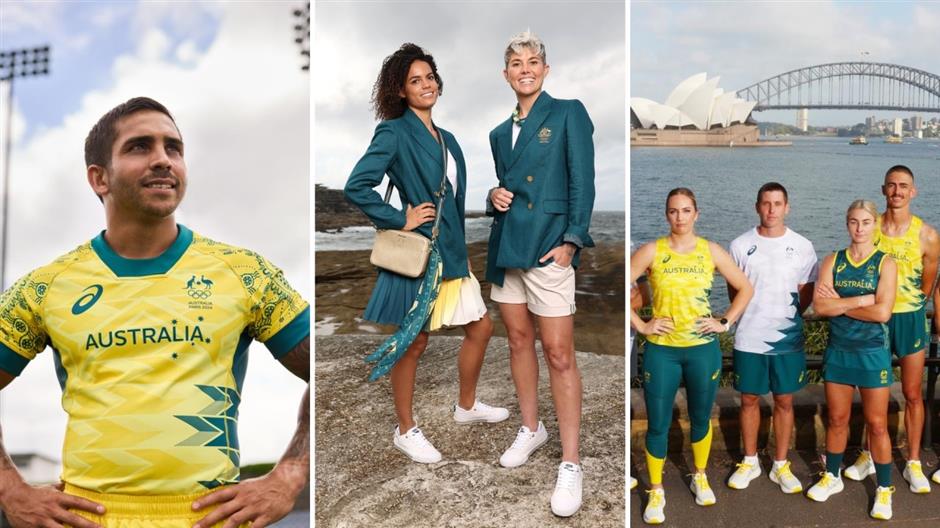 olympic athletes strut their stuff in new outfits