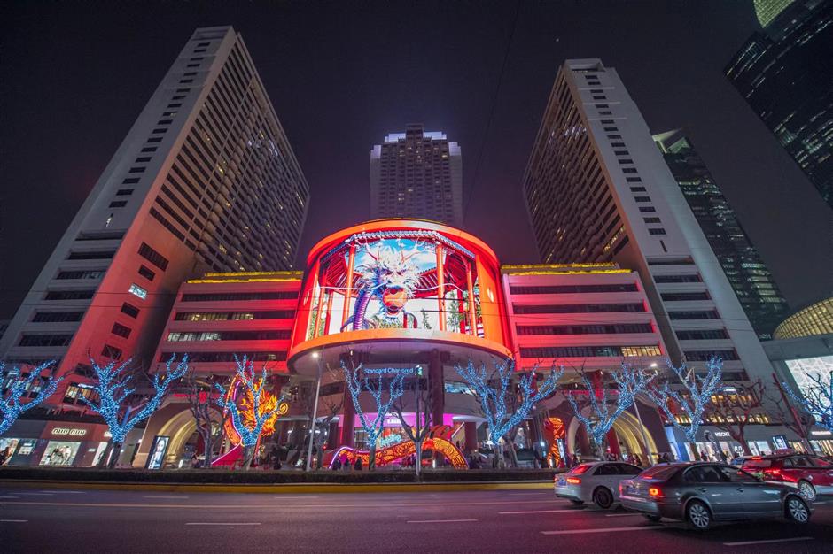 jingan shines bright for chinese new year