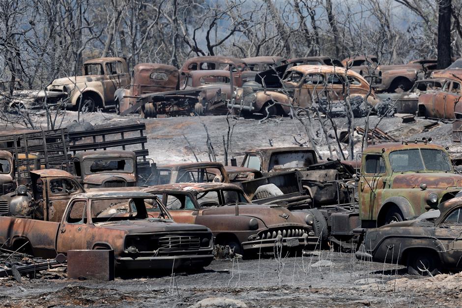 massive wildfires ravage california, prompting state of emergency