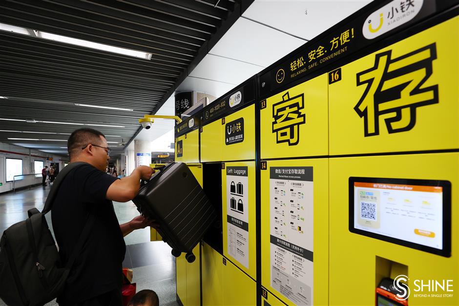 luggage lockers at city metros prove popular