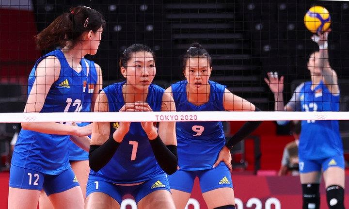 china women's volleyball team loses again in olympic preliminaries