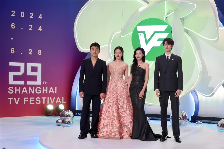 'blossoms shanghai' is a big winner at the 29th shanghai tv festival awards night