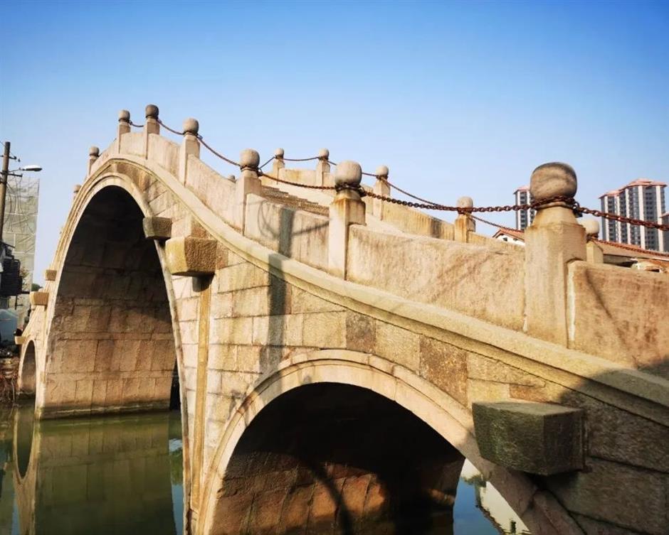 renovation work on ancient fulian bridge complete