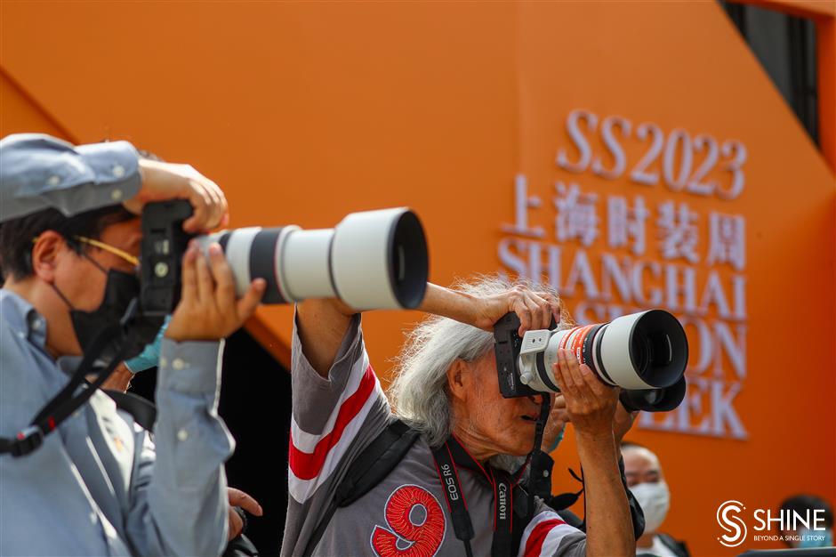 shanghai fashion week returns to the runway