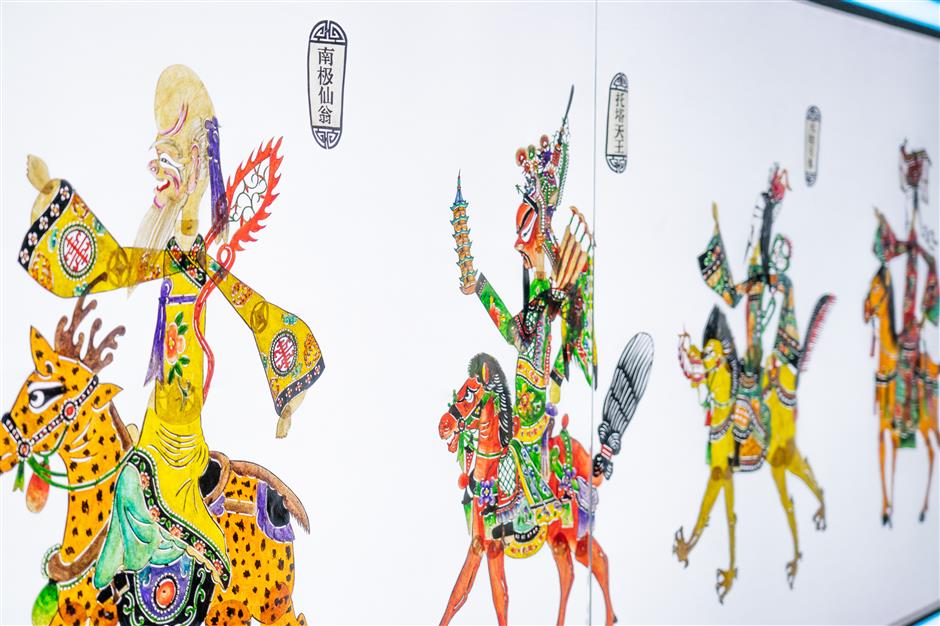 shadow play exhibition shows fantasy world of chinese myths