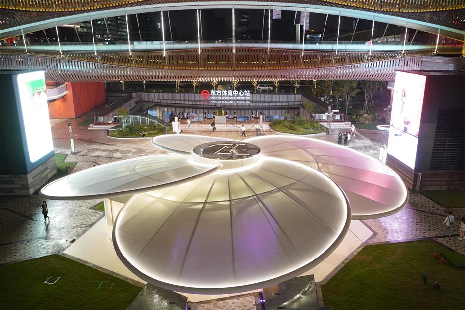 city's glitziest new retail landmark taikoo li qiantan opens