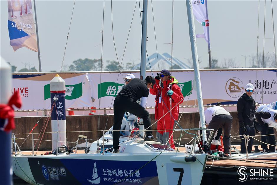 shanghai sailing open furls after successful three days