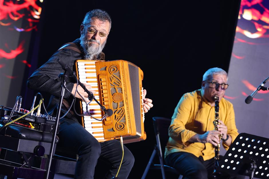 musicians put squeeze in accordion festival