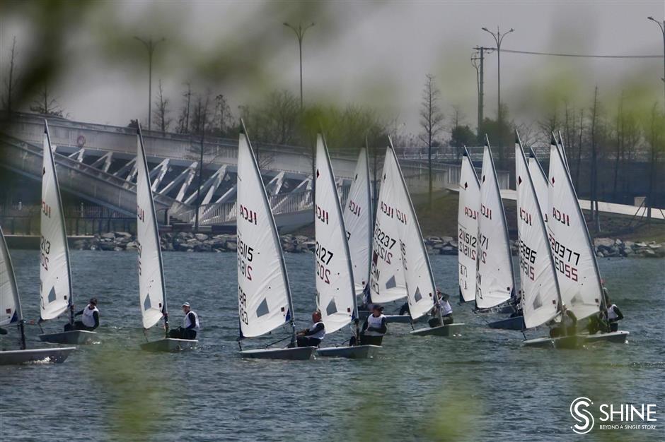 shanghai sailing open furls after successful three days