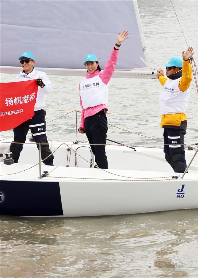 shanghai sailing open furls after successful three days