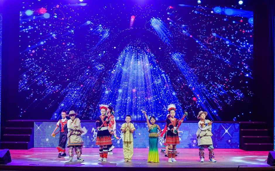 colorful and wonderful! children from ethnic minorities win wows in shanghai