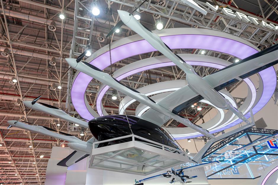 shanghai startup prepares test flight for  evtol air taxi