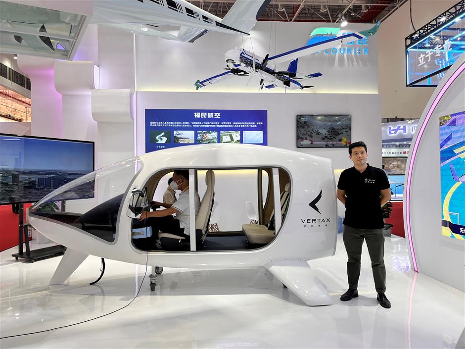 shanghai startup prepares test flight for  evtol air taxi