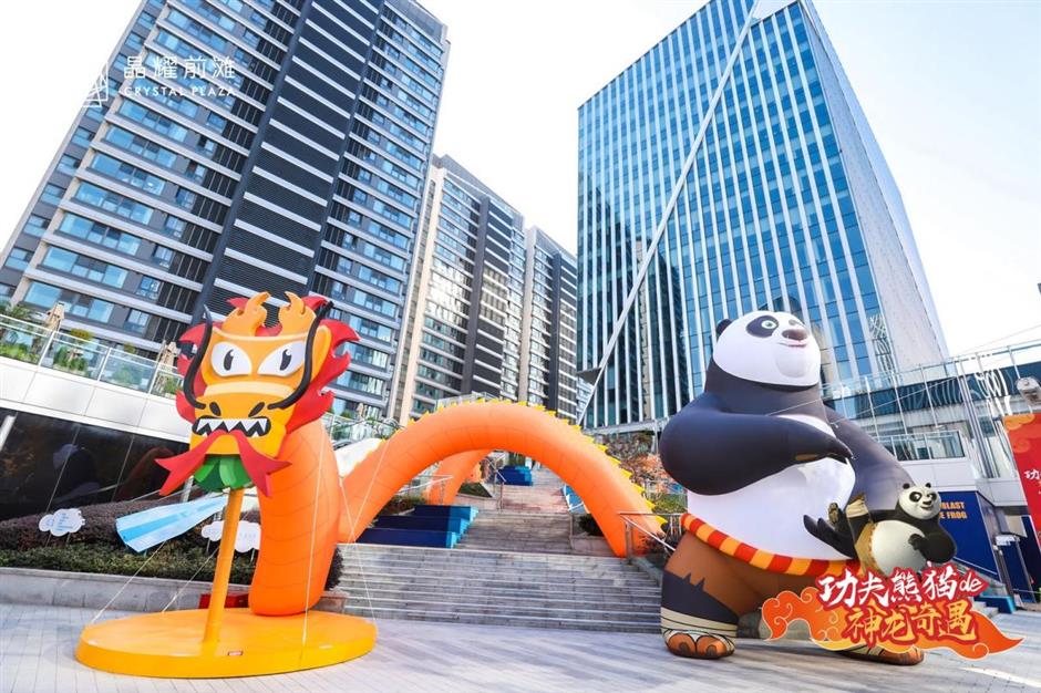 kung fu panda exhibition punches above weight