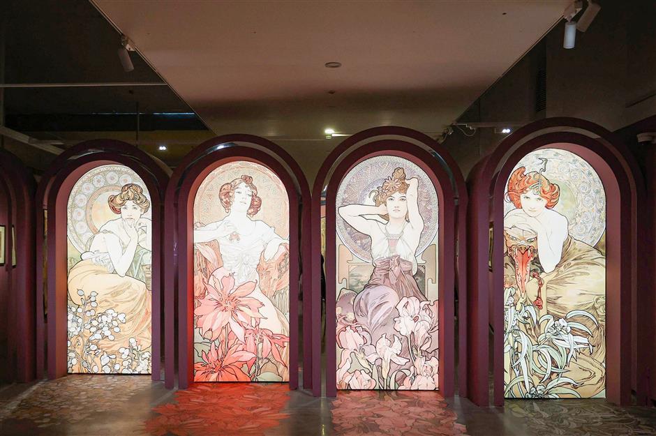 exhibition features magical works of czech maestro mucha