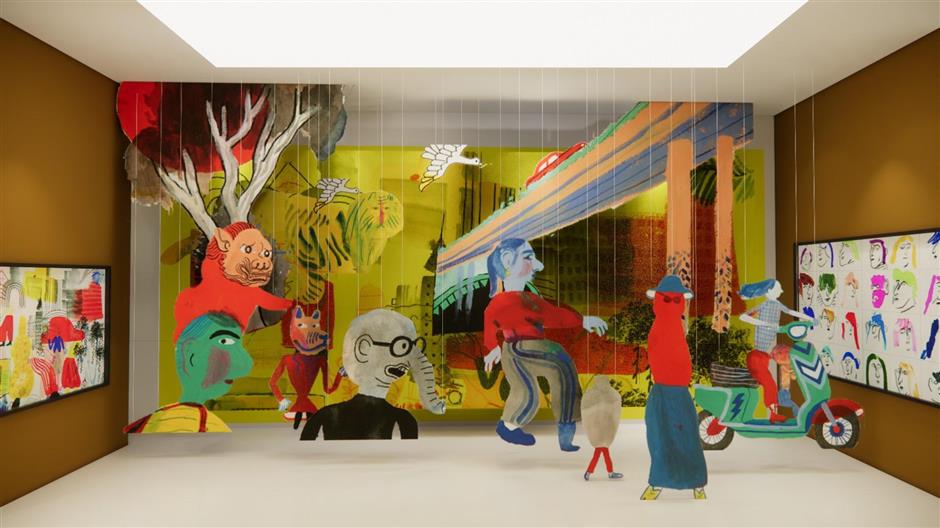 illustration exhibition displays  norwegian illustrators' observations and discoveries in shanghai