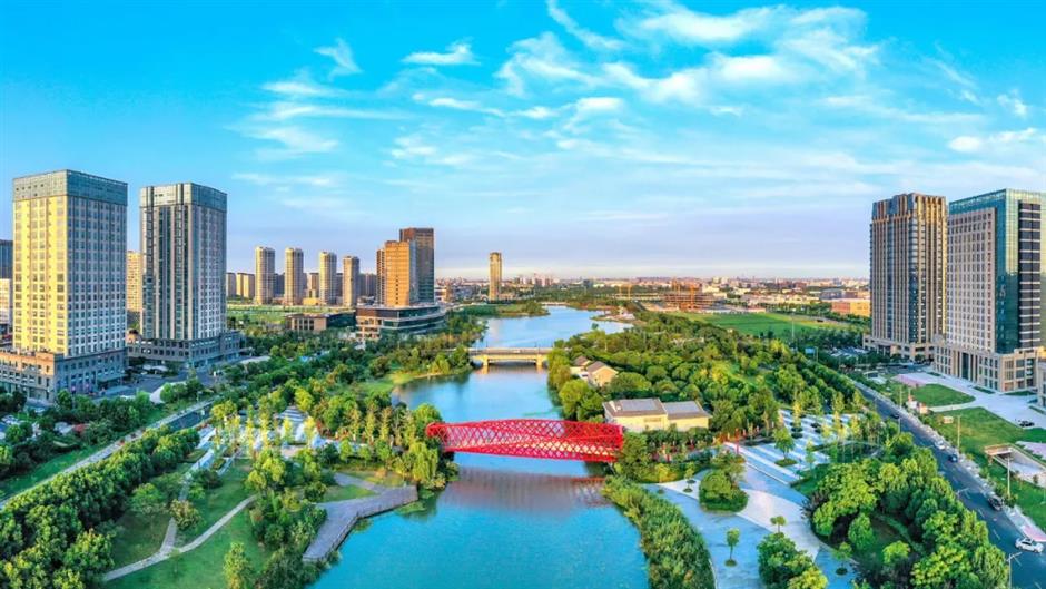 'songjiang plan' awarded for 'green development' concept