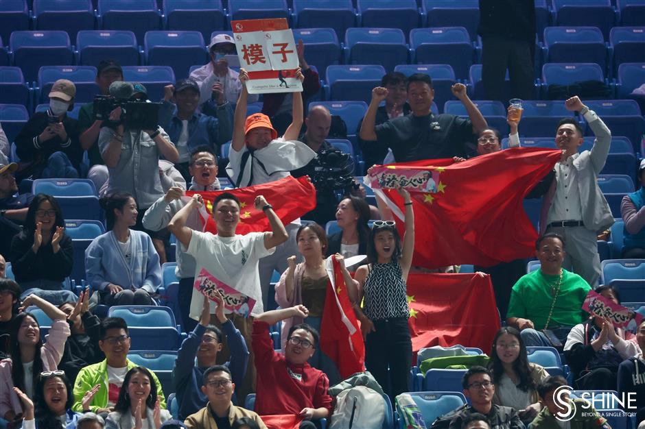 local tennis star zhang makes breakthrough amid 'spoiling love' from fans